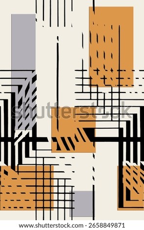 High-quality repeat pattern created for textile industry and digital usage.