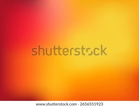 A high-resolution abstract background featuring a glossy red and yellow gradient mesh. This soft fluid blend of warm colors creates a modern, eye-catching design perfect for branding, presentations, 