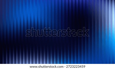 A high-resolution abstract background featuring a gradient of deep to bright blue vertical stripes. The image creates a sense of movement and depth, with light reflecting off the textured surface. The vertical lines transition from a vibrant sky blue on the right and top to a profound, almost black navy blue towards the center and bottom left, evoking a modern and sleek aesthetic.