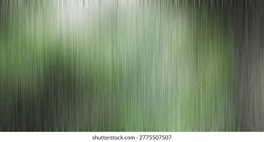 A high-resolution abstract background featuring a vertical brushed metal texture with soft gradients of green, grey, and subtle light reflections.