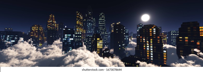 高層マンション 夜景 のイラスト素材 画像 ベクター画像 Shutterstock