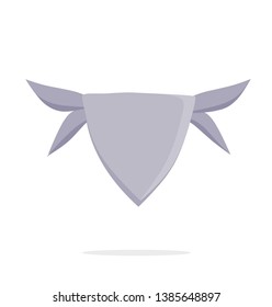 Hiking Mask Flat Design Icon