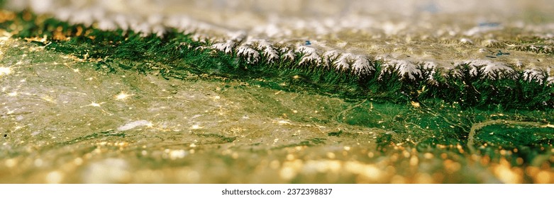 Himalayas mountains background. Elements of this image furnished by NASA. 3d rendering