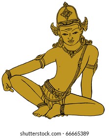 Hindu God Indra