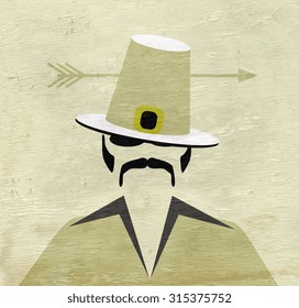 hip pilgrim and arrow