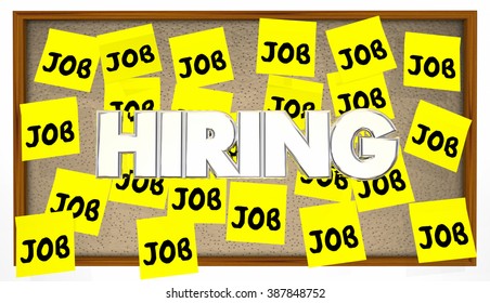 Hiring Jobs Posting Board Classified Help Wanted Find Work - Powered by Shutterstock