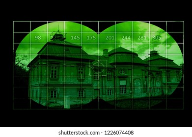 Historic Building - View Through Night Vision