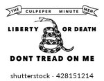Historic Culpeper Minutemen flag, Authentic version