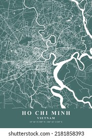 Ho Chi Minh    Vietnam Marina Plane Map