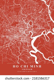 Ho Chi Minh    Vietnam Mojave Plane Map