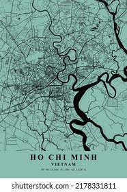 Ho Chi Minh    Vietnam Sea Plane Map