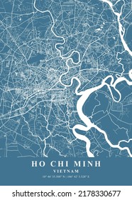 Ho Chi Minh    Vietnam Slate Plane Map