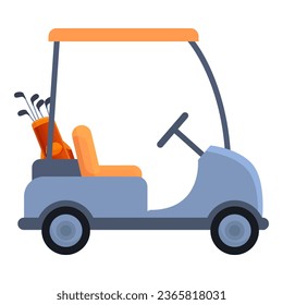 Hobby golf cart icon. Cartoon of hobby golf cart icon for web design isolated on white background - Powered by Shutterstock