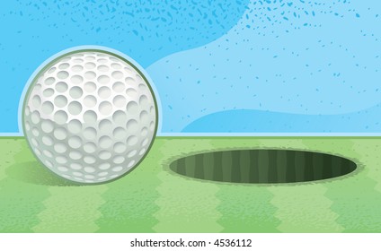 Hole One Stock Illustration 4536112 | Shutterstock