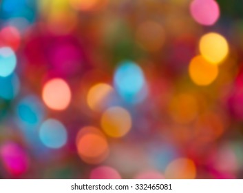 Holiday Bokeh. Abstract Christmas Background