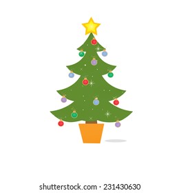 Holiday Tree Stock Illustration 231430630 | Shutterstock