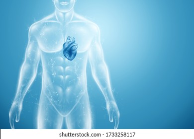 Hologram Lung Health Care Future Modern Stock Illustration 1727012863