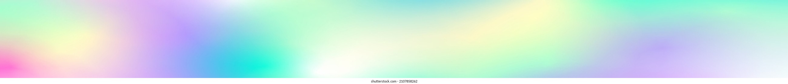 Holographic Background. Blurred Colorfullight Effect