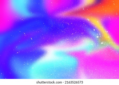 Holographic Iridescent Dreamy Trendy Background. Can Be Used As A Background For Wallpapers, Posters,cards,invitations, Brochure, Flyer, Poster Design, Wallpaper, Mobile Screen, Websites. Digital Art