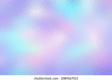 Holographic texture  Rainbow foil  Iridescent  background  Holo gradient  Hologram shine effect  Pearlescent metal sparkly surface for design print  Pastel holographic color  Glitter silver soft tones