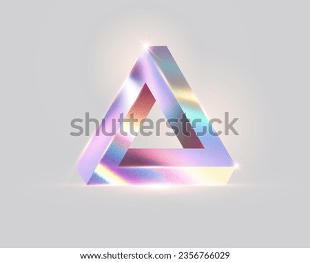Holographic Triangle infinity with background.