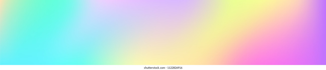 Holographic Vector Background  Iridescent Foil  Glitch Hologram  Pastel neon rainbow  Ultraviolet metallic paper  Template for presentation  Cover to web design   Abstract colorful gradient  