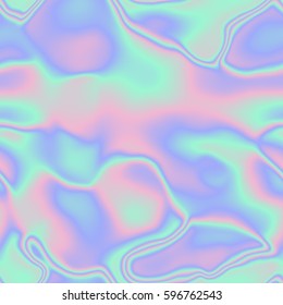 Holographic waves seamless pattern