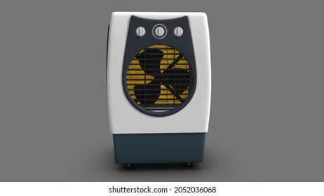 Home Air Conditioner Cooler 3d Illustration