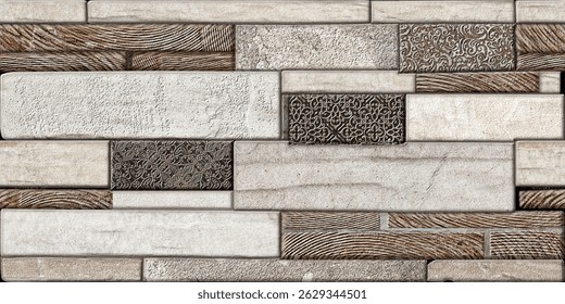 Home decorative 3d elevation wall tiles design