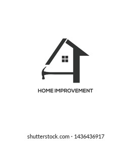 Home Improvement Logo Simple Clean Unique Stock Illustration 1436436917