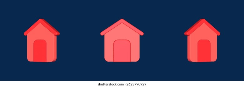 home interface essential 3D icon