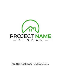 Home Logo Design | Vector Illustration for Real Estate, Interior Design, Construction Companies, and Home Services | Professional Logo for Branding, E-commerce, Print, and Digital Media | Modern - Powered by Shutterstock