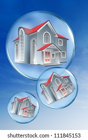 Homes In A Bubble.