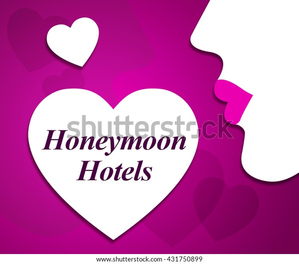 Honeymoon Hotels Meaning Double Room Booked Signs Symbols