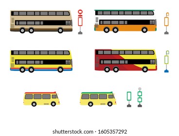 Hong Kong Public Transport, Bus And Mini Bus  