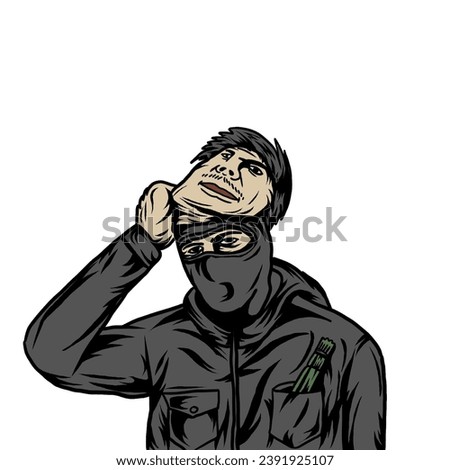 hooligans illustrations that I made myself for your clothing brand needs