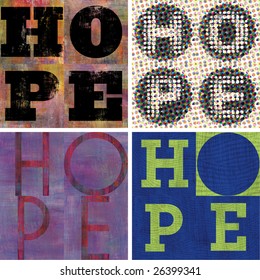 HOPE series collection of 4