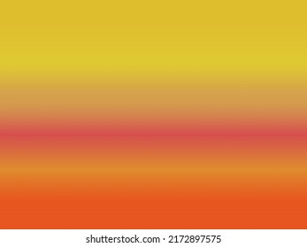 Horizontal Bright Orange Abstract Gradient For Mobile Apps. Warm Sunset