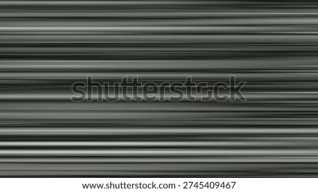 Horizontal gray metallic corrugated surface with smooth ridges and shadows creating a three-dimensional effect with seamless repetition