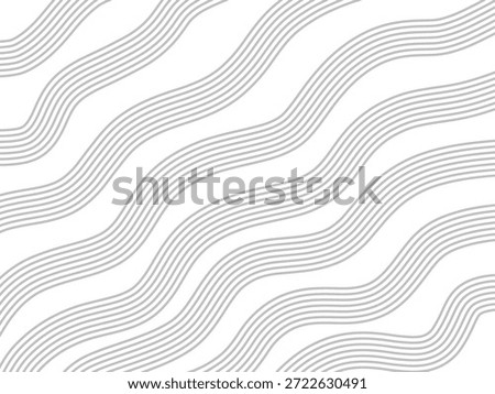 Horizontal Soft Wavy Line Pattern