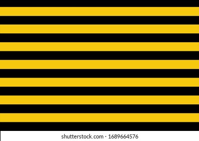 Horizontal yellow and black striped seamless background