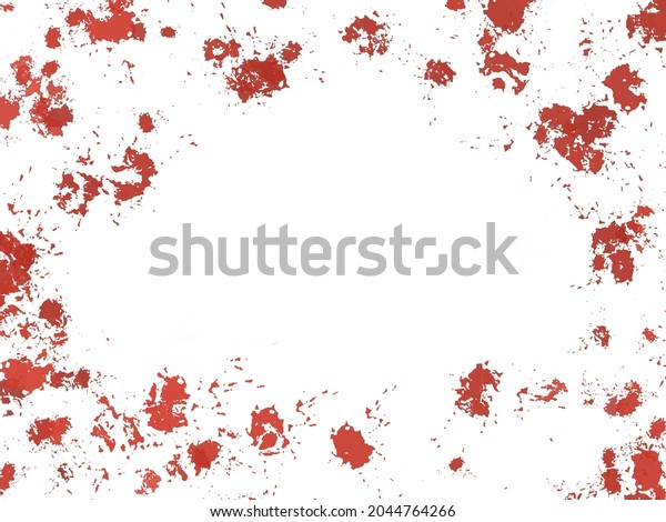 Horror Background Scattered Blood Strains Stock Illustration 2044764266 ...