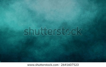 horror blue green cloud background, grunge dark gloomy smoke texture, mystery black fog, haunted cold winter wallpaper, haunted halloween decoration, 3D paint