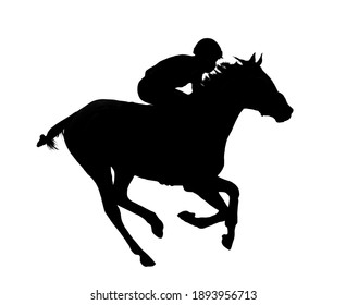 20,282 Horse Racing Black Icon Images, Stock Photos & Vectors ...