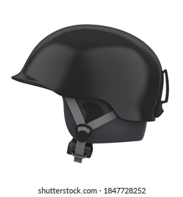 Horse Riding Helmet Isolated. 3D Rendering