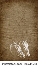 Horses illustration