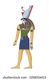 Horusegyptian Ancient Symbolreligion Iconegypt Deiteisculturedesign ...