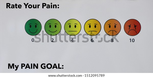 Hospital Room Pain Scale 0 10 Stock Illustration 1512095789 | Shutterstock