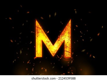 264 Fiery letter m font Images, Stock Photos & Vectors | Shutterstock