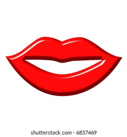 Hot Lips Stock Illustration 6837469 | Shutterstock